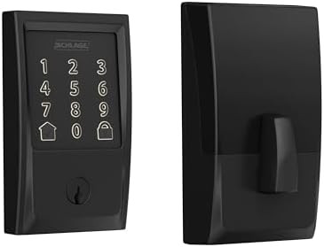 Schlage Encode Smart Wi-Fi Deadbolt Lock with Touchscreen Keypad, Keyless Front Door Entry, App C... | Amazon (US)