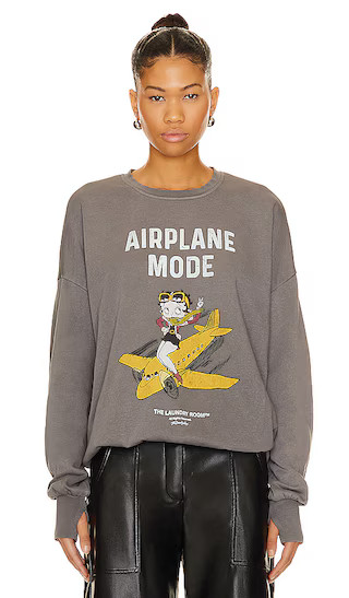 Betty Airplane Mode Jumper in Gravity Grey | Revolve Clothing (Global)