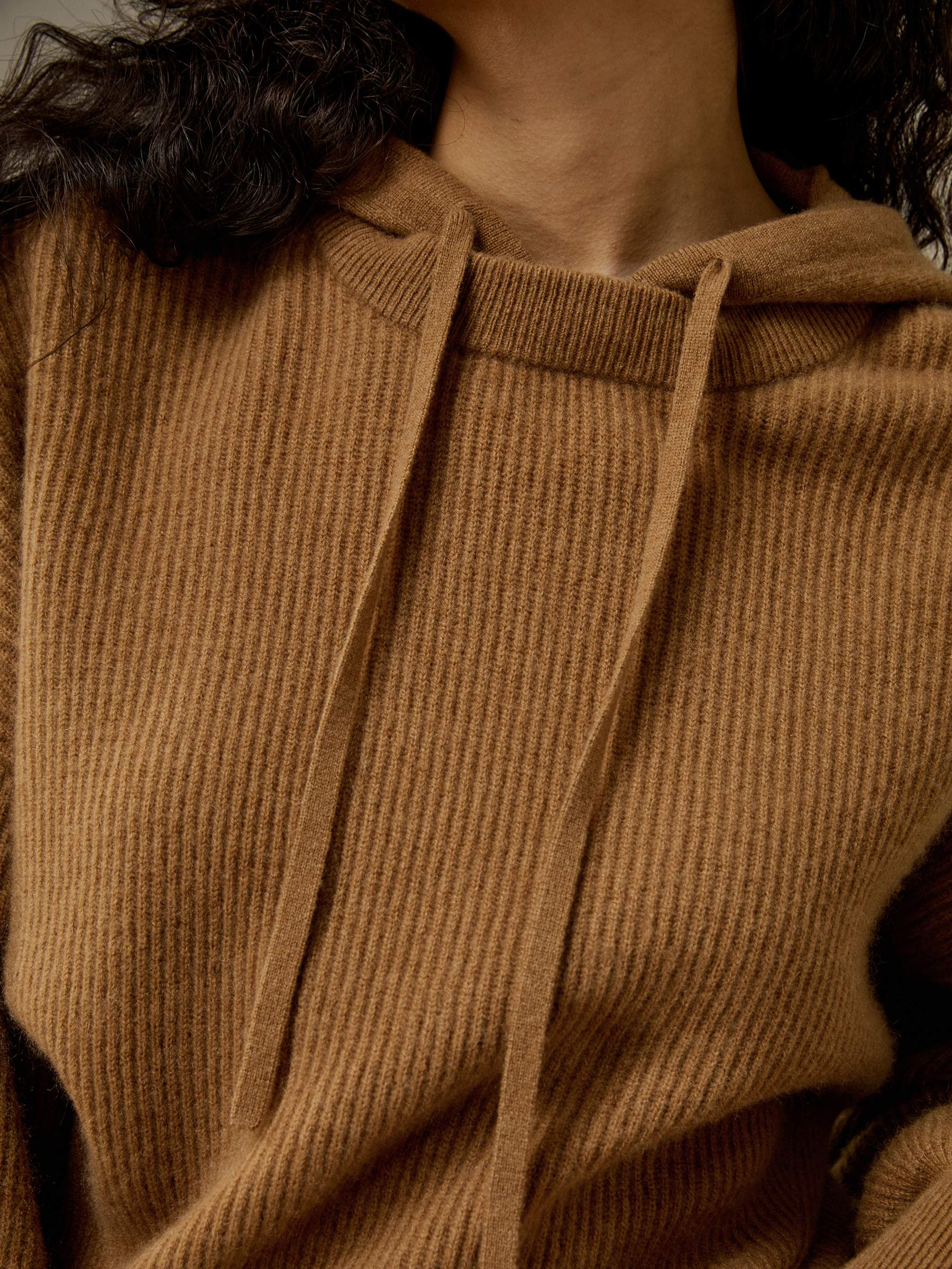 Sweat à capuche détachable en cachemire 2-en-1 | LilySilk