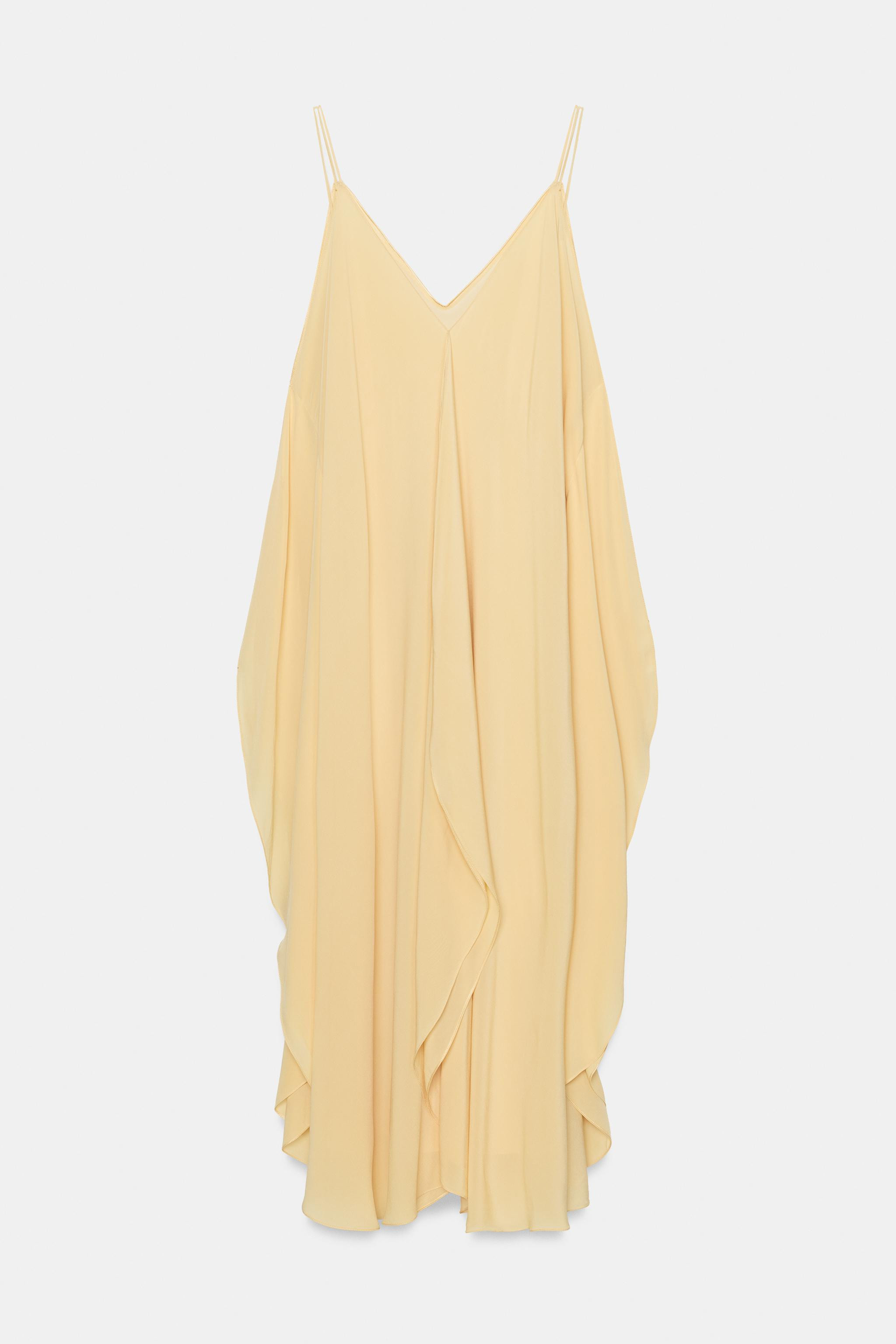 ZW COLLECTION LIMITED EDITION FLOWY RUFFLED DRESS | Zara US