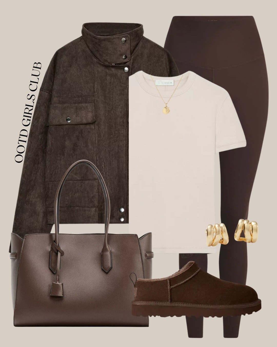 Styling the new dusted cocoa micro Uggs for a weekend casual look 

#LTKeurope #LTKautumn #LTKuk