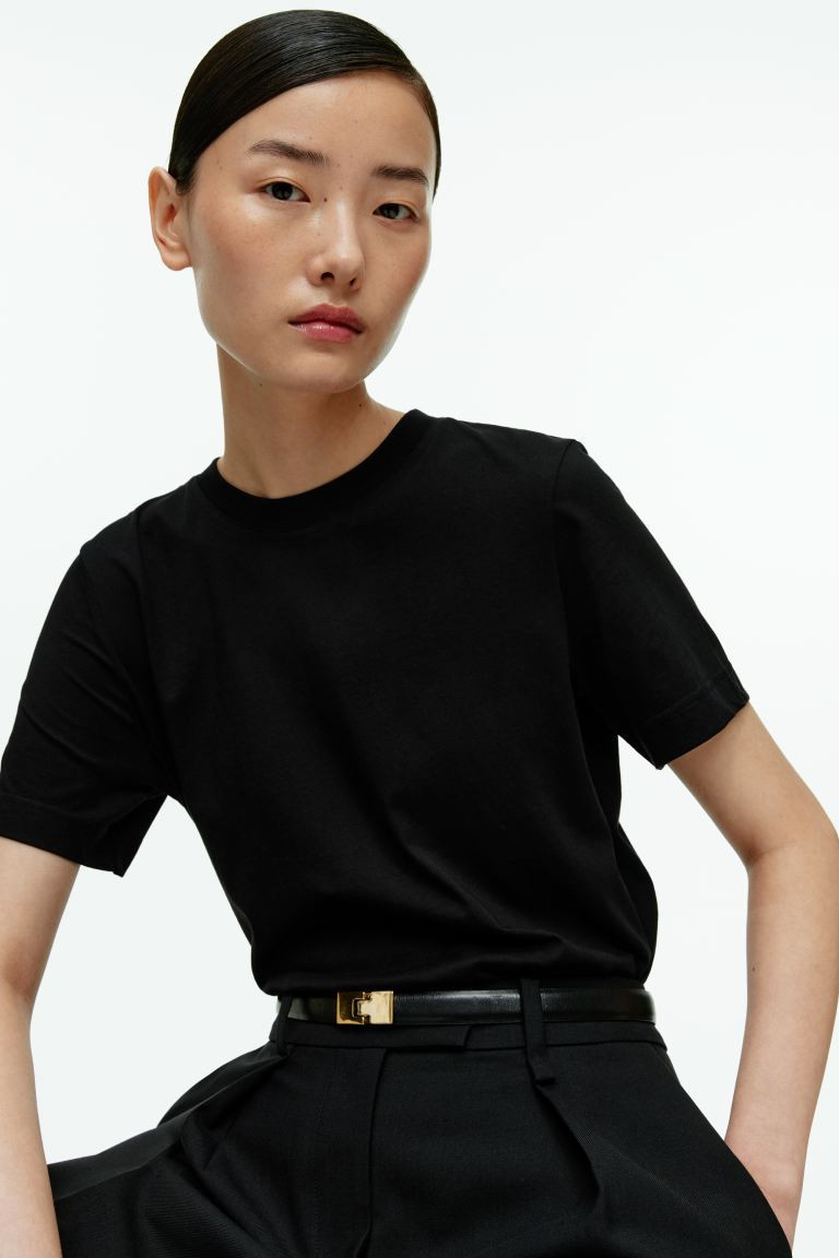 Crew-Neck T-shirt | H&M (UK, MY, IN, SG, PH, TW, HK)