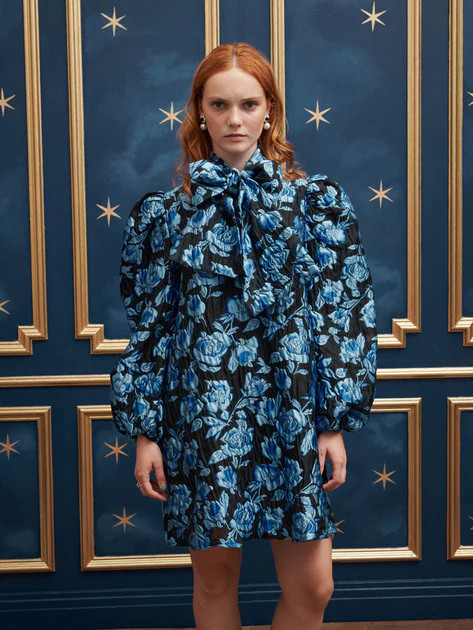 Fate Jacquard Bow Dress | Sister Jane (UK)