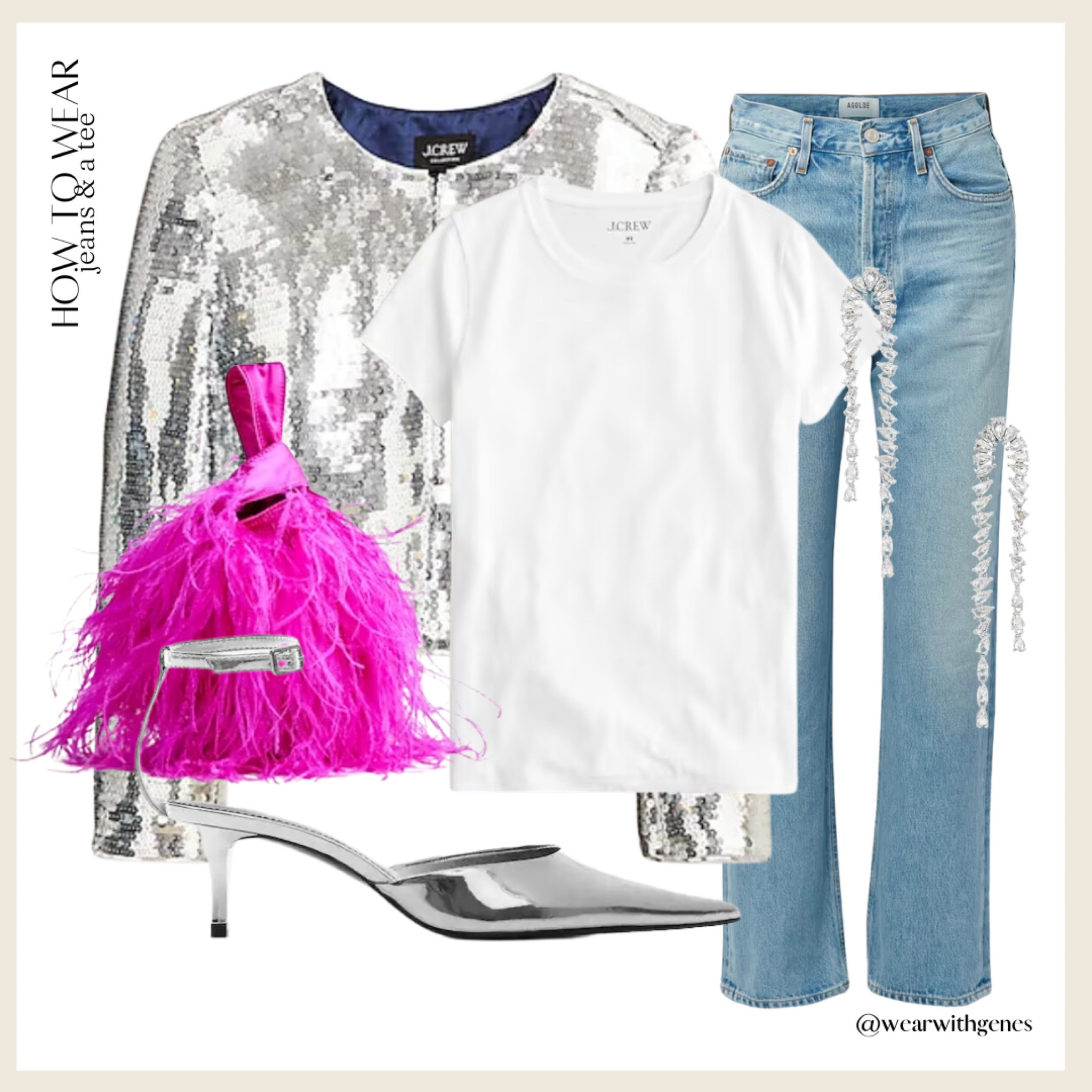 HOW TO WEAR - jeans and a tee

#LTKshoecrush #LTKstyletip #LTKparties