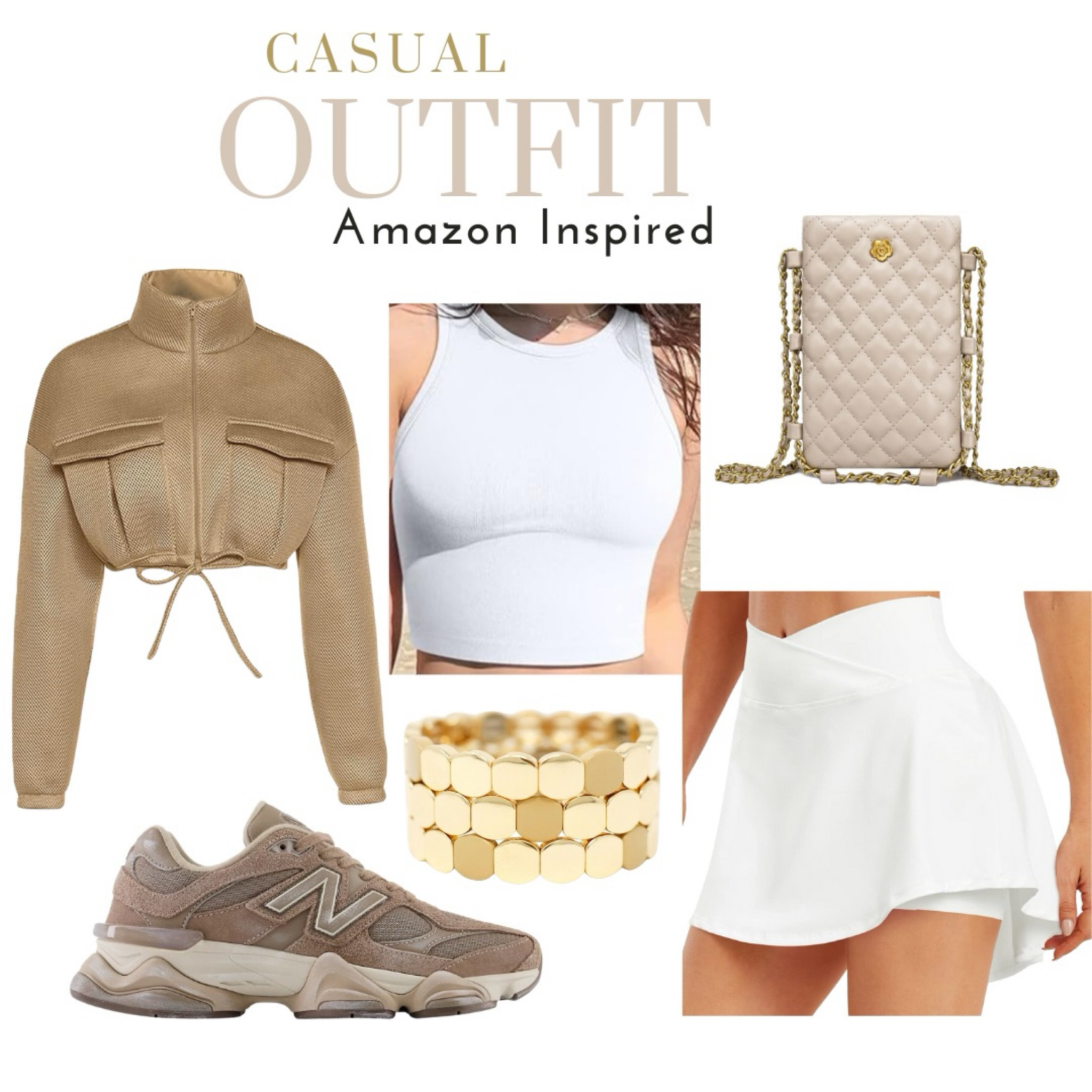 Casual outfit you can wear to games, the mall, brunch with friends etc. This perfect tennis skirt has shorts underneath and is soft and breathable. The outfit was based around styling the skirt.

#LTKCyberWeek #LTKGiftGuide