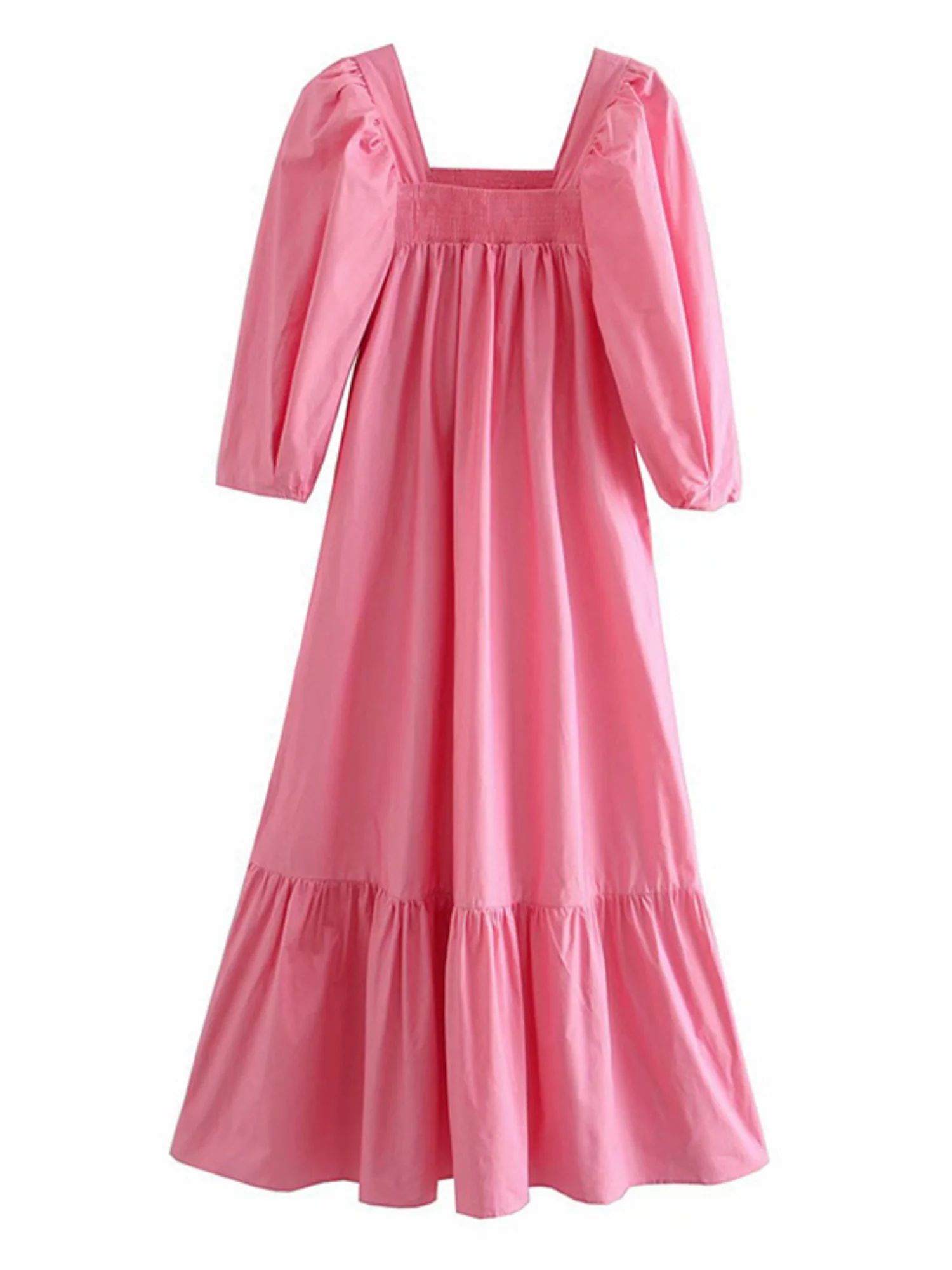'Emilia Square Neck Maxi Dress (2 Colors) | Goodnight Macaroon