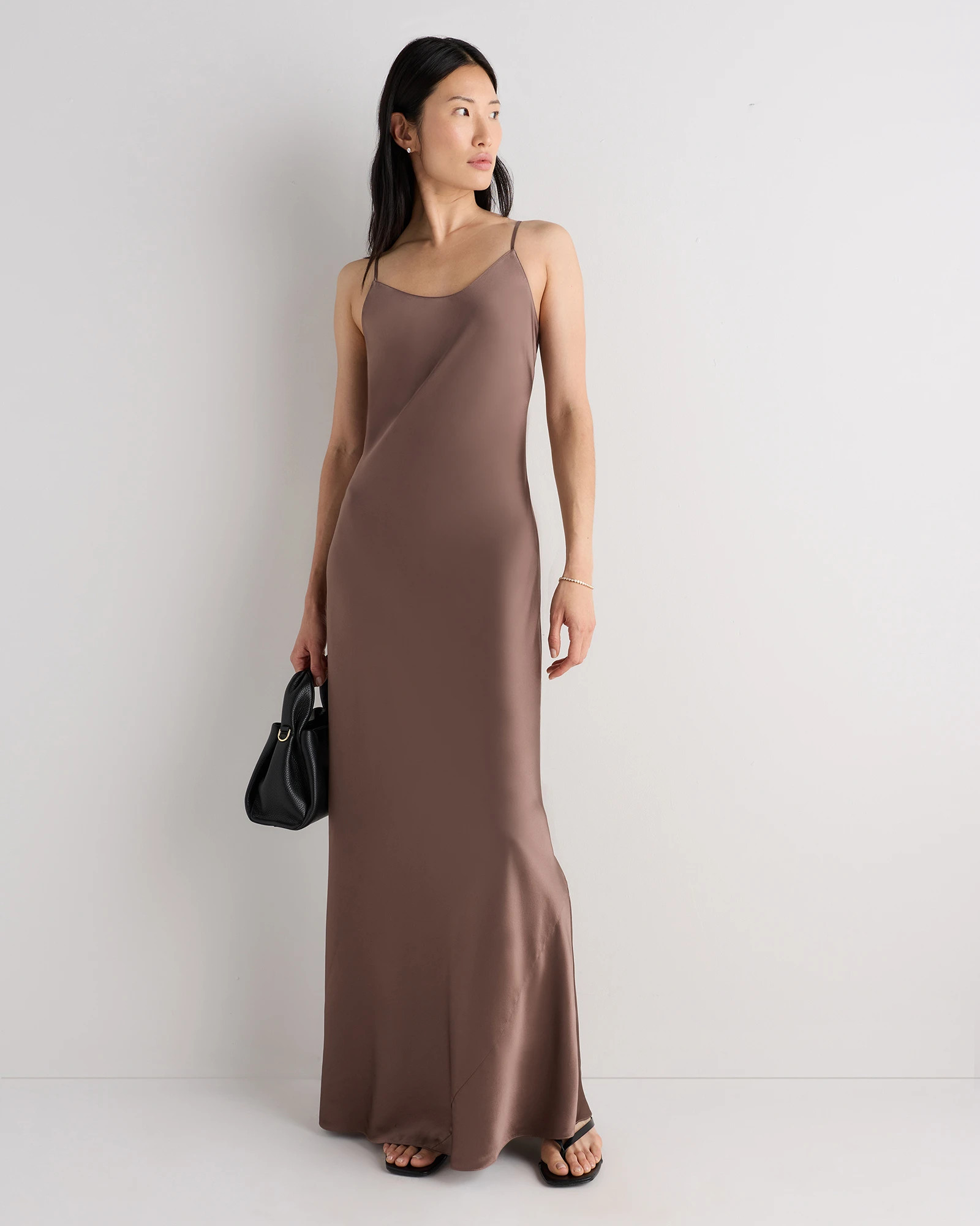 100% Washable Silk Maxi Slip Dress | Quince