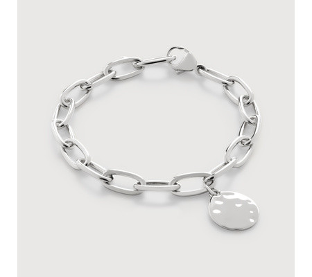 ID Oval Charm Bracelet | Monica Vinader (Global)