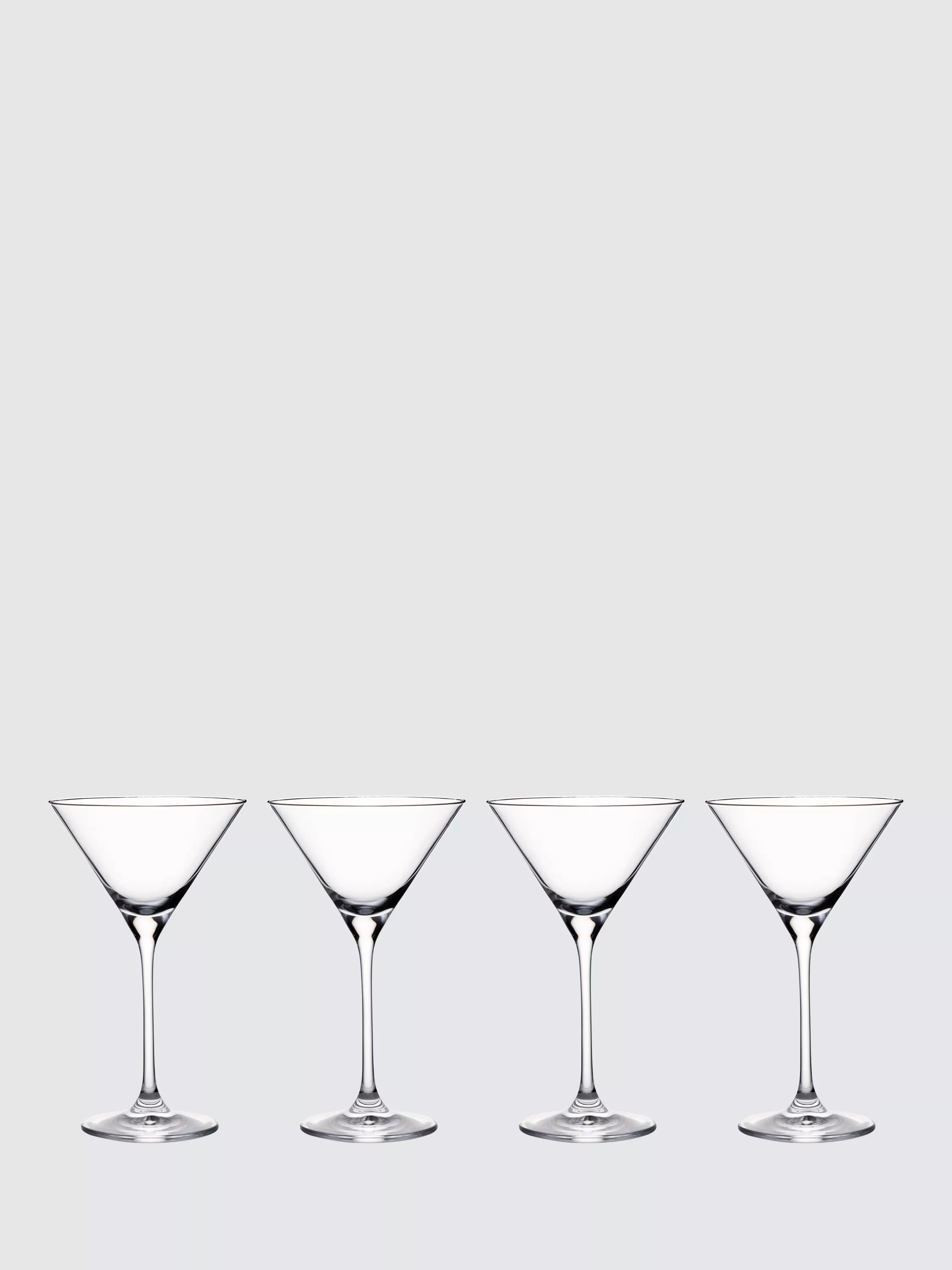 Waterford Crystal Marquis Moments Martini Cocktail Glass, Set of 4, 210ml, Clear | John Lewis (UK)