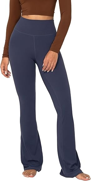Sunzel Mini Flare Leggings for Women, High Waist Yoga Pants with Tummy Control, Casual Gym Workou... | Amazon (US)