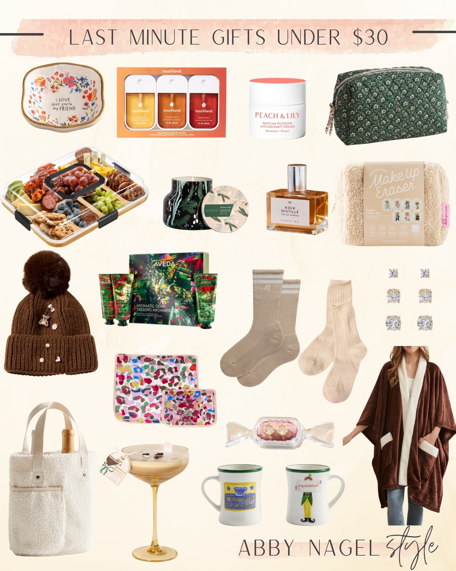 Christmas is drawing near, snag a last-minute gift for friends, coworkers, sisters, mothers, and anyone left on your list!

#LTKGiftGuide #LTKHoliday #LTKSeasonal