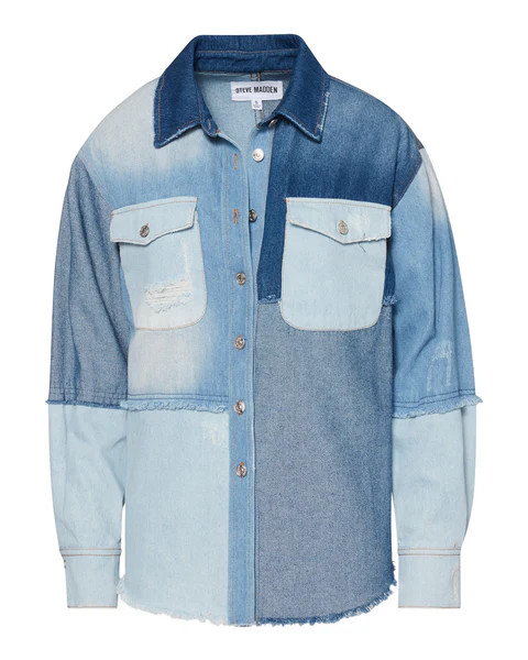 KYLIE SHACKET DENIM FABRIC | Steve Madden (US)