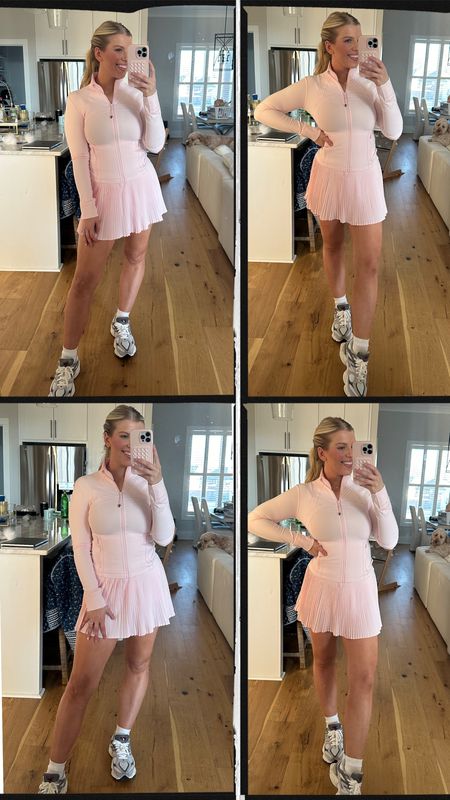 Lululemon spring collection
Tennis skirt pleated 
Pink activewear 

#LTKfitness #LTKover40 #LTKSeasonal