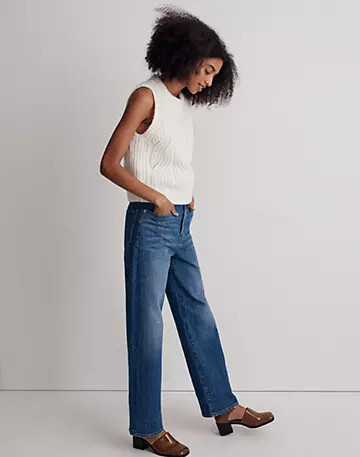 Pointelle Knowe Sweater Vest | Madewell