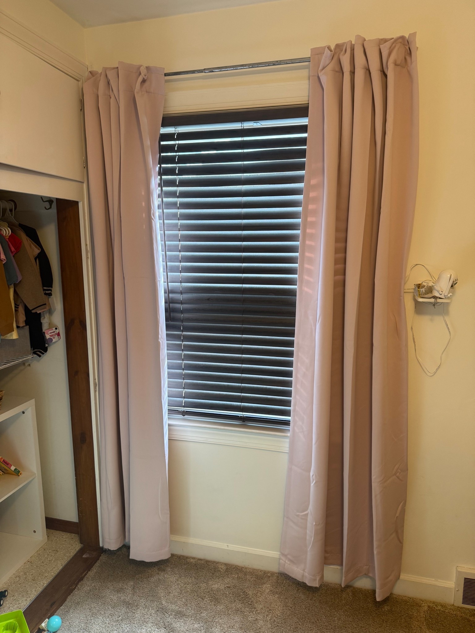 Curtains for my daughter’s room!! I got the color baby pink and it’s more of a blush color which I love!! 

#LTKHome #LTKBaby #LTKFamily