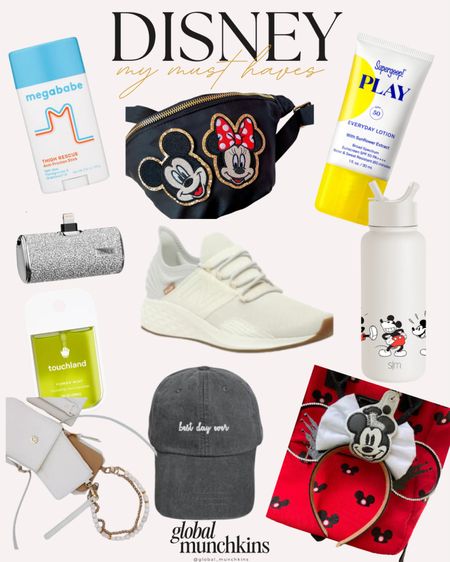 My Disney must haves! Years of going to the parks I have found out what are things you must have when you go! From comfortable shoes to the perfect carrier for mickey ears, phone and water!
This list will help you make your trip run smoothly !

#LTKTravel #LTKStyleTip #LTKOver40