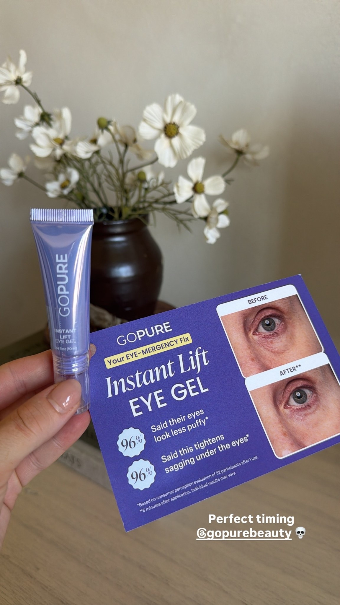 Perfect timing✨ can’t wait to try this eye gel 

#LTKBeauty #LTKmomlife