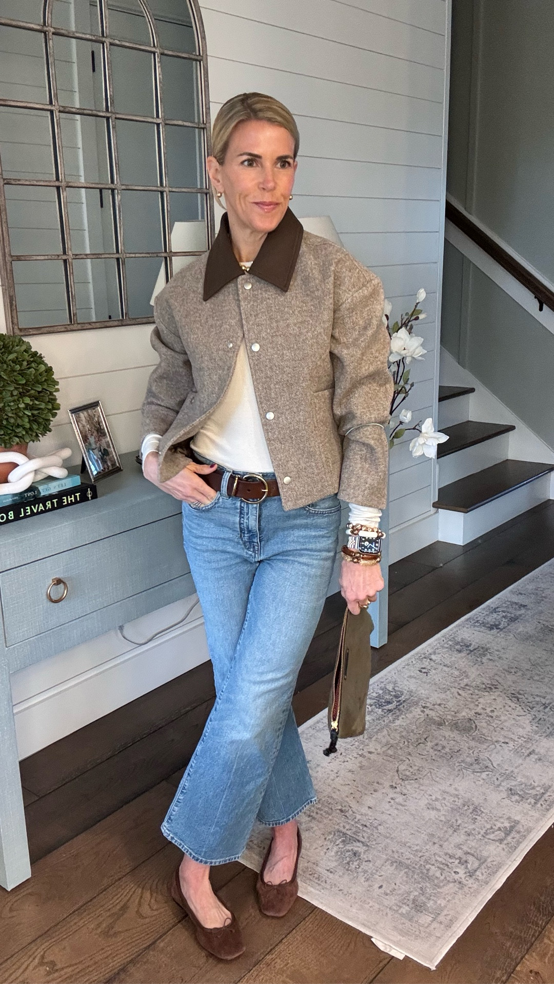 It was a day when the outfit just hit eight and I am such a jeans and blazer type of girl 🤎🤎

#LTKOver40 #LTKWorkwear #LTKootd