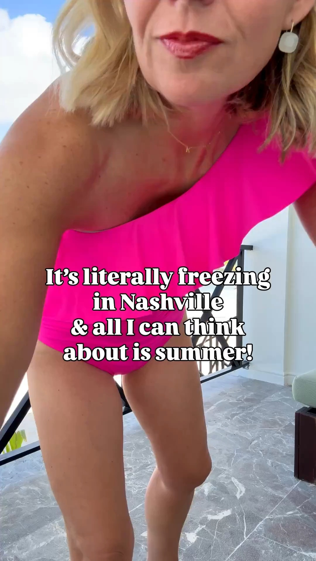 I’m pretending like it’s hot… and that I’m sitting on a beach somewhere. Wanna join me?

All coverups/pants - xs 
Boden swim - 34B
Pink one shoulder - 6
Bow & Neon suit - small
Hats - m/l

Codes:
Boden - 6THX 15% off new styles
Sunshine Tienda - mixandmatch 15%
Sprinkled with Pink - catherine10 10%
Allie + Bess - Catherine20 20%


#LTKSeasonal #LTKTravel #LTKOver40