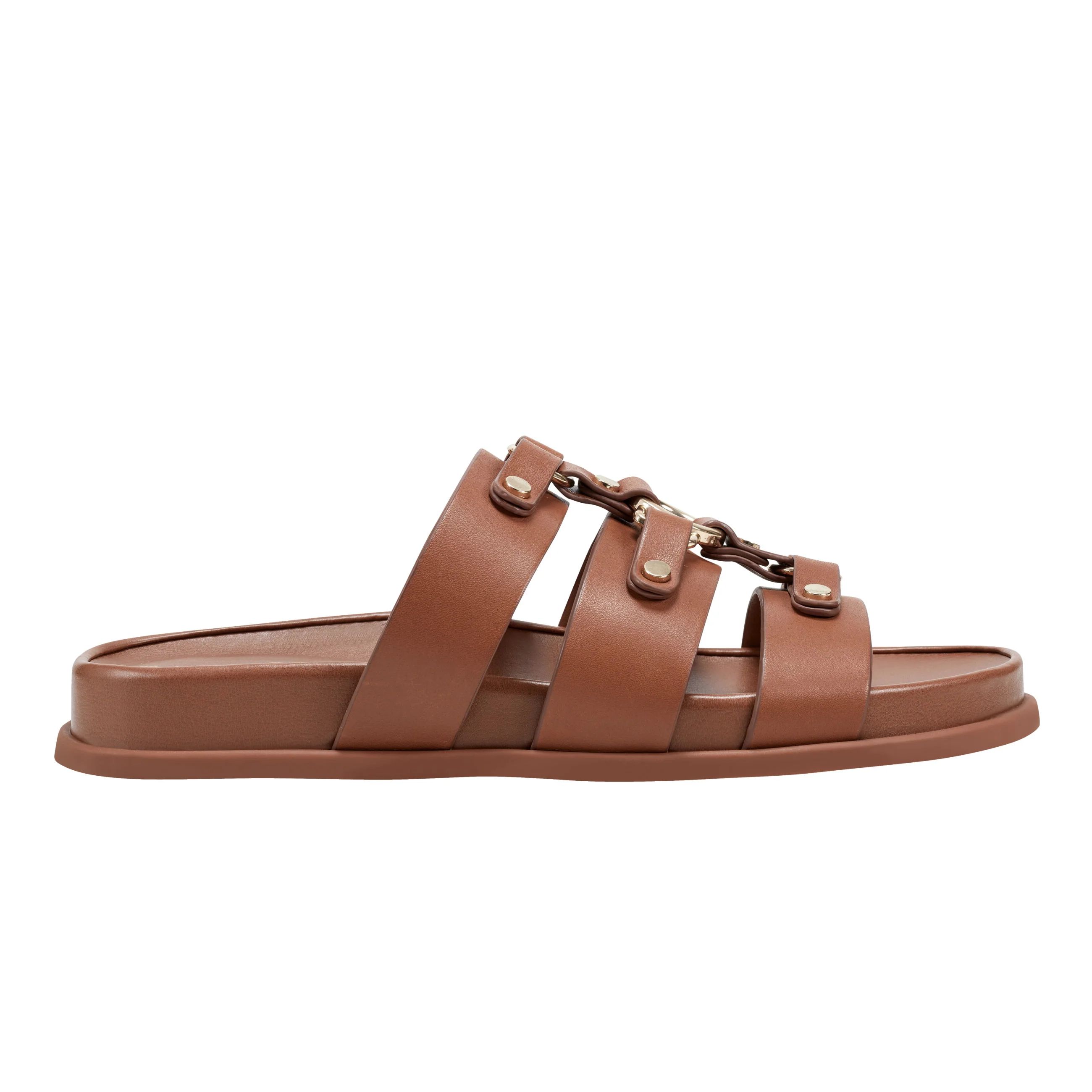 Marc Fisher Verity Flat Footbed Sandal | Marc Fisher