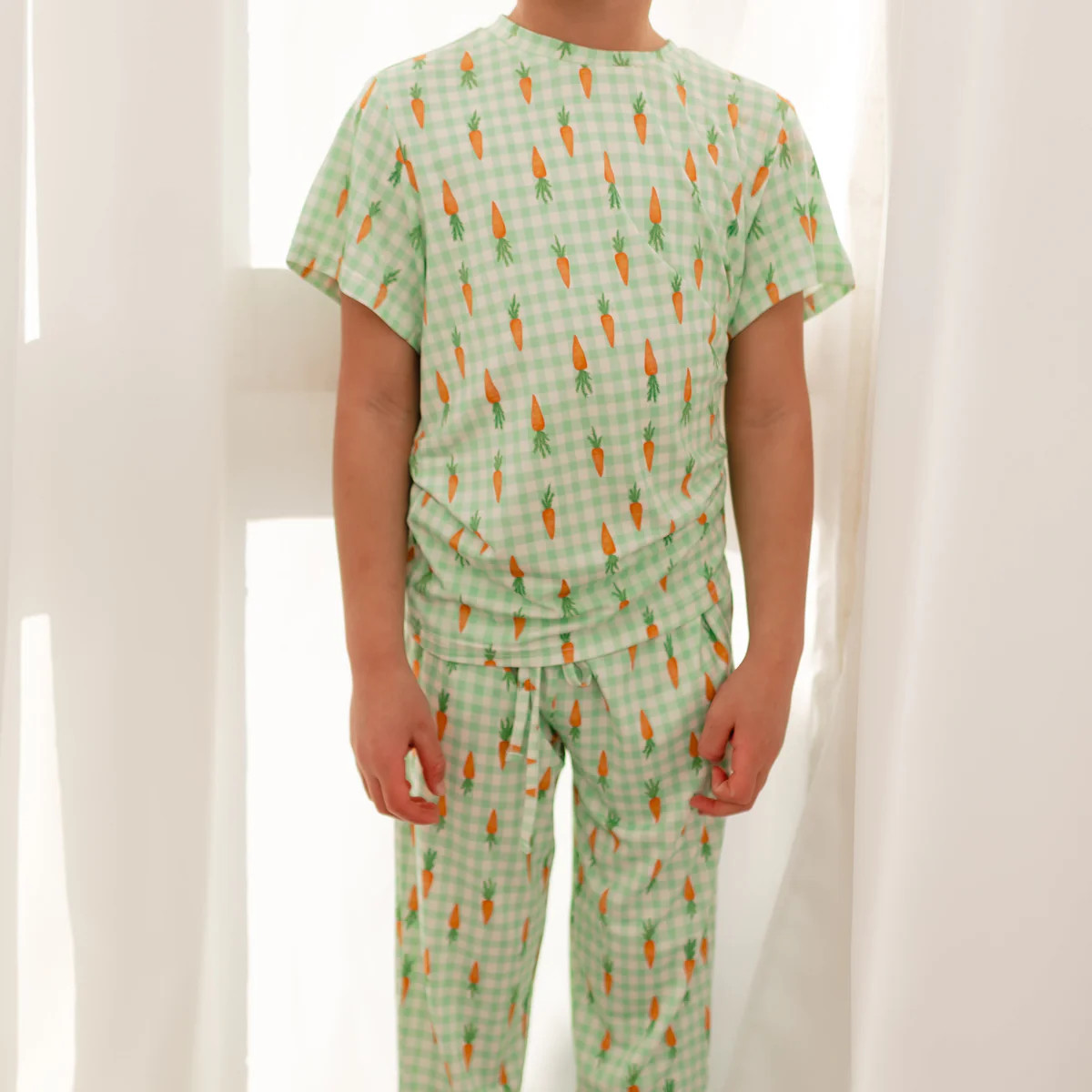 Youth Jogger Set In Carrots | Silks Design