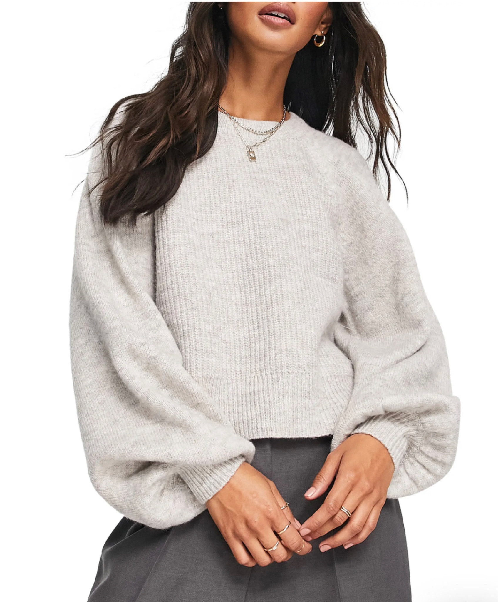 Balloon sleeve sweater 
Sweater
Fall outfit 

#LTKstyletip #LTKunder100 #LTKSeasonal