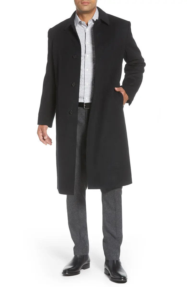 Stanley Classic Fit Wool & Cashmere Overcoat | Nordstrom