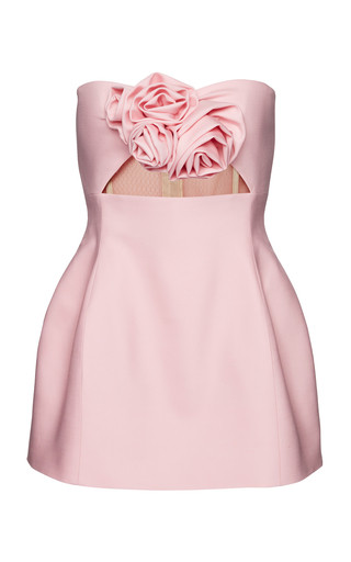 Strapless Silk Mini Dress | Moda Operandi (Global)
