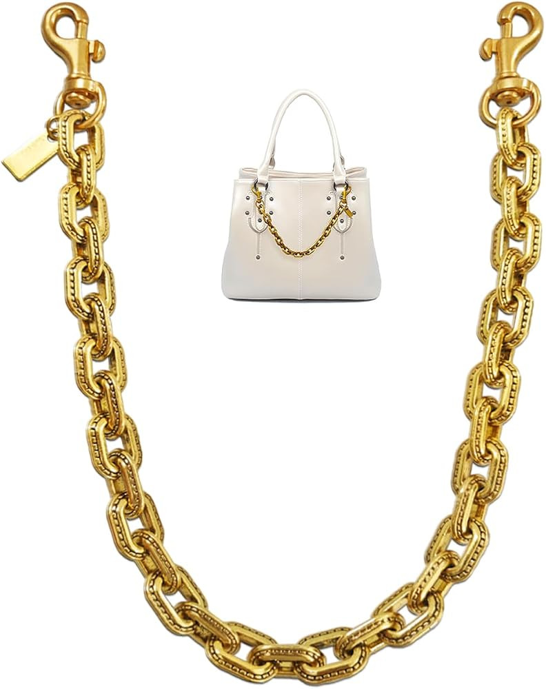 Bag Charms Purse Charm for Handbag Gold Decorative Purses Extender Chain -Womens Christmas Stocki... | Amazon (US)