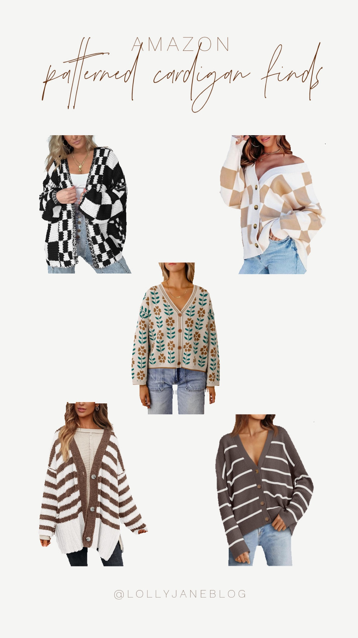 Amazon patterned cardigan finds! 🍂

Embrace the cozy vibes of fall with our must-have patterned cardigans! Perfect for layering and designed to keep you warm while looking stylish. 🍁 Grab yours on Amazon and step into the season with confidence! 💛 #FallFashion #CozyCardigans #AmazonFinds

#LTKSeasonal #LTKHome #LTKStyleTip