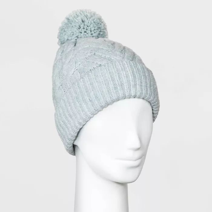 Target/Women/Women's Accessories/Hats‎Women's Cable Knit Pom Beanie - Universal Thread™ One S... | Target