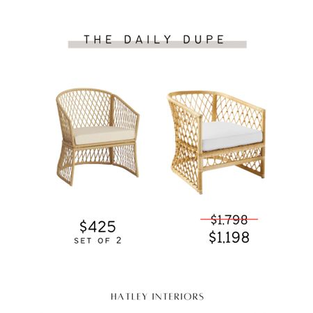 today’s daily dupe! 

outdoor chair, outdoor lounge chair, outdoor patio set, outdoor patio furniture, outdoor patio decor, wicker furniture, rattan furniture, serena & lily dupe 

#LTKhome #LTKSeasonal #LTKsalealert