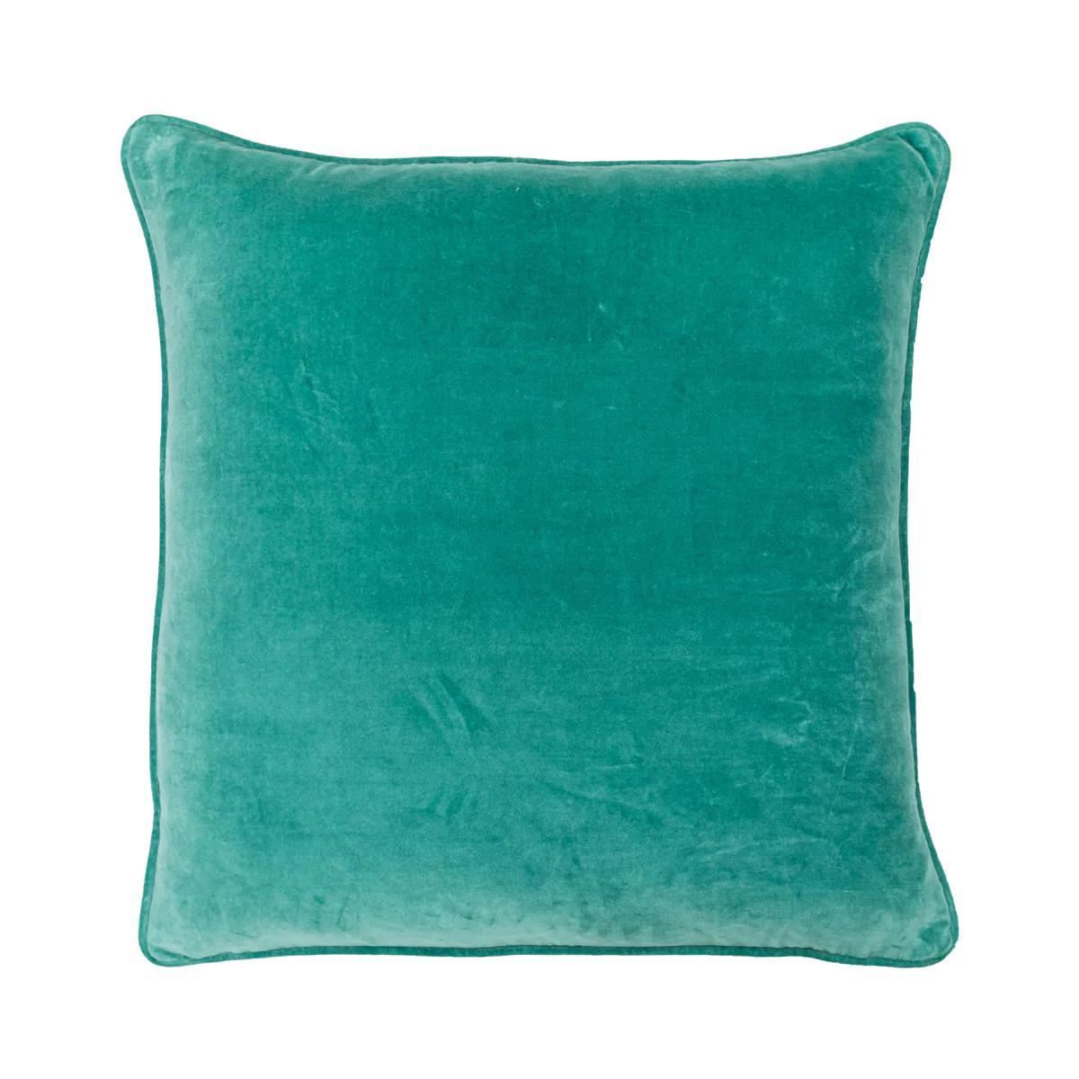 Teal Blue 22x22 Velvet Pillow Cover | Laura Park Designs