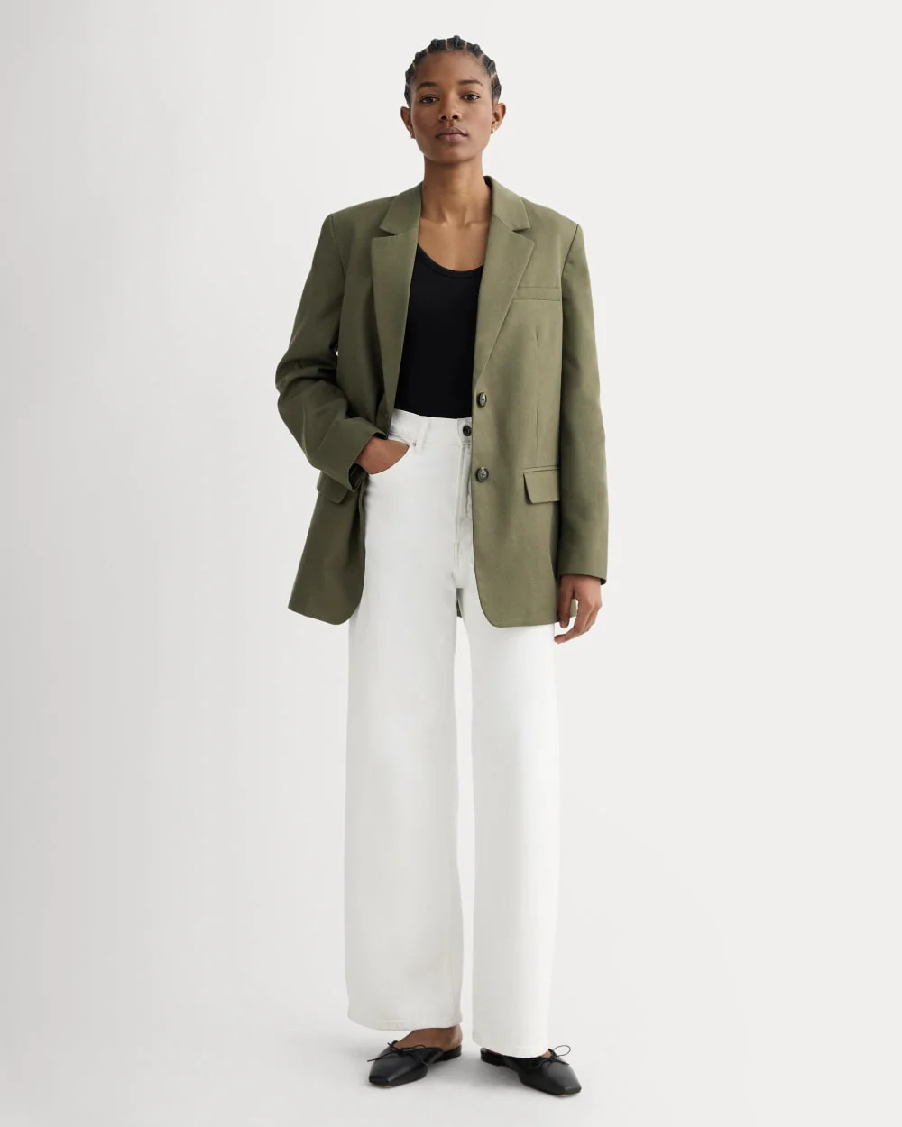 The Way-High® Sailor Jean 2.0 | Ecru | 31.5" Inseam | Everlane