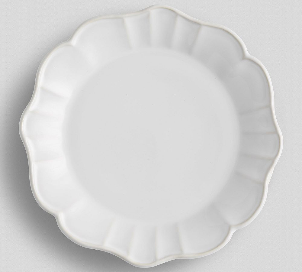 Monique Lhuillier Juliana Scalloped Salad Plate | Pottery Barn (US)
