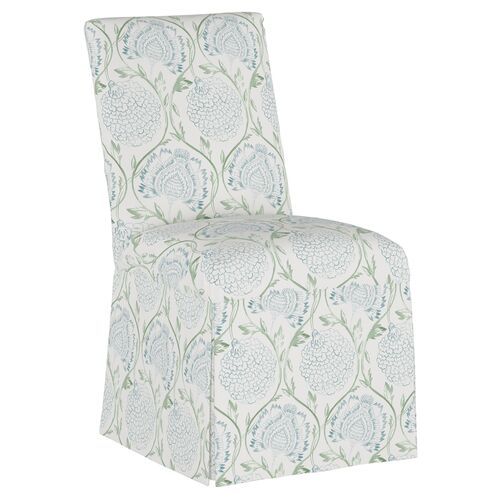 Owen Slipcover Side Chair, Ranjit Floral | One Kings Lane