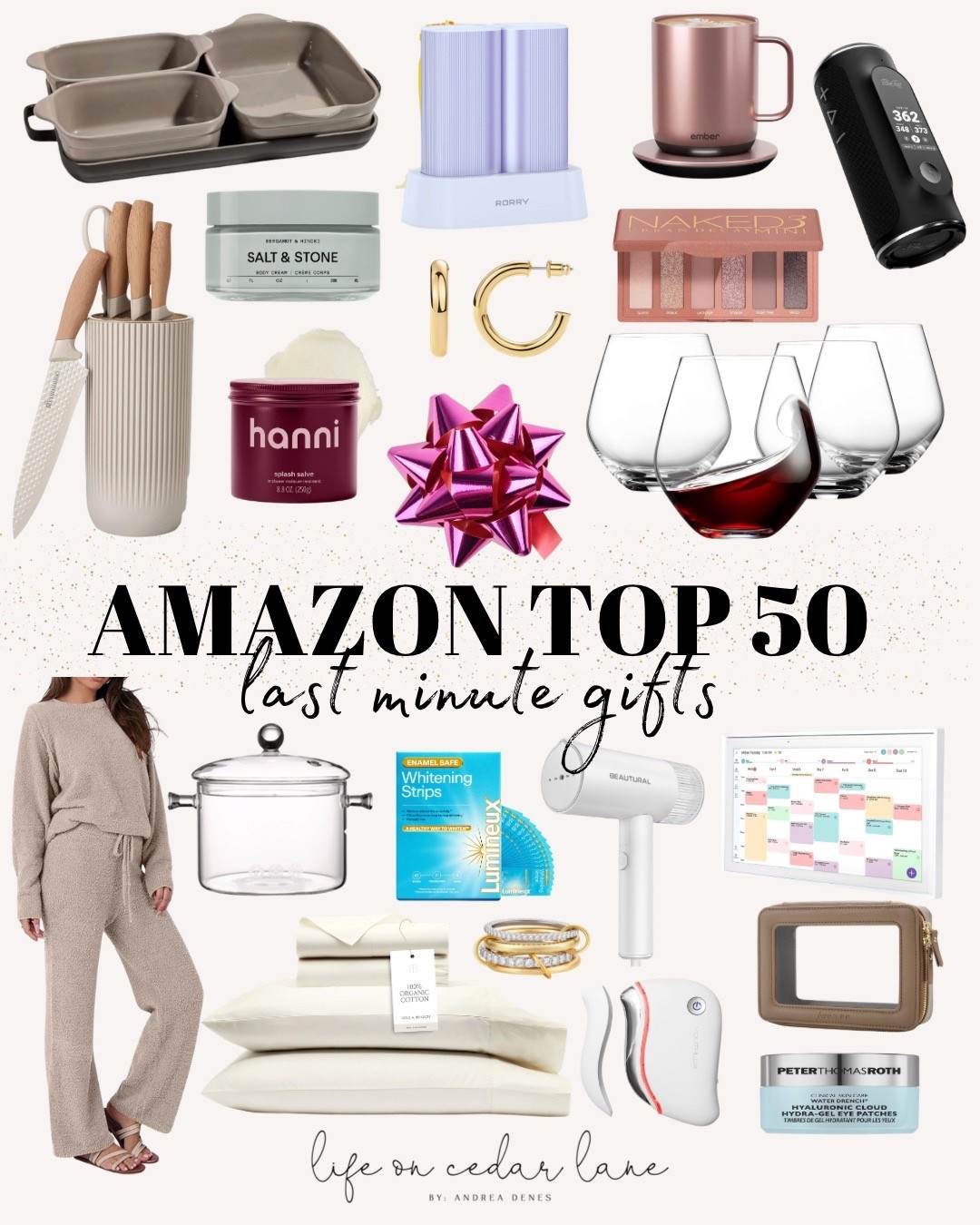 Discover the perfect last-minute gifts from Amazon's top 50! #amazongifts #holidayshopping

#LTKHoliday #LTKGiftGuide #LTKSaleAlert
