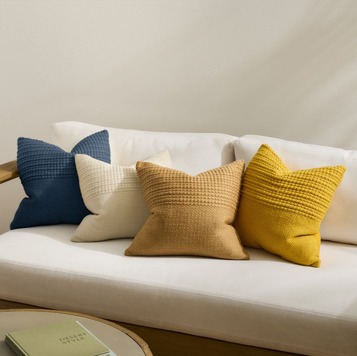 Outdoor Bubble Corded Pillow | West Elm (US)