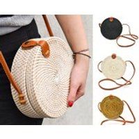 Wicker bag, Boho, Beach bag, Handmade crossbody wicker bag, Bohemian handmade rattan bag, Bali bag,  | Etsy (US)