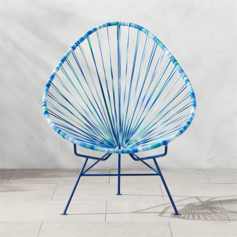 Acapulco Tonal Outdoor Chair + Reviews | CB2 | CB2