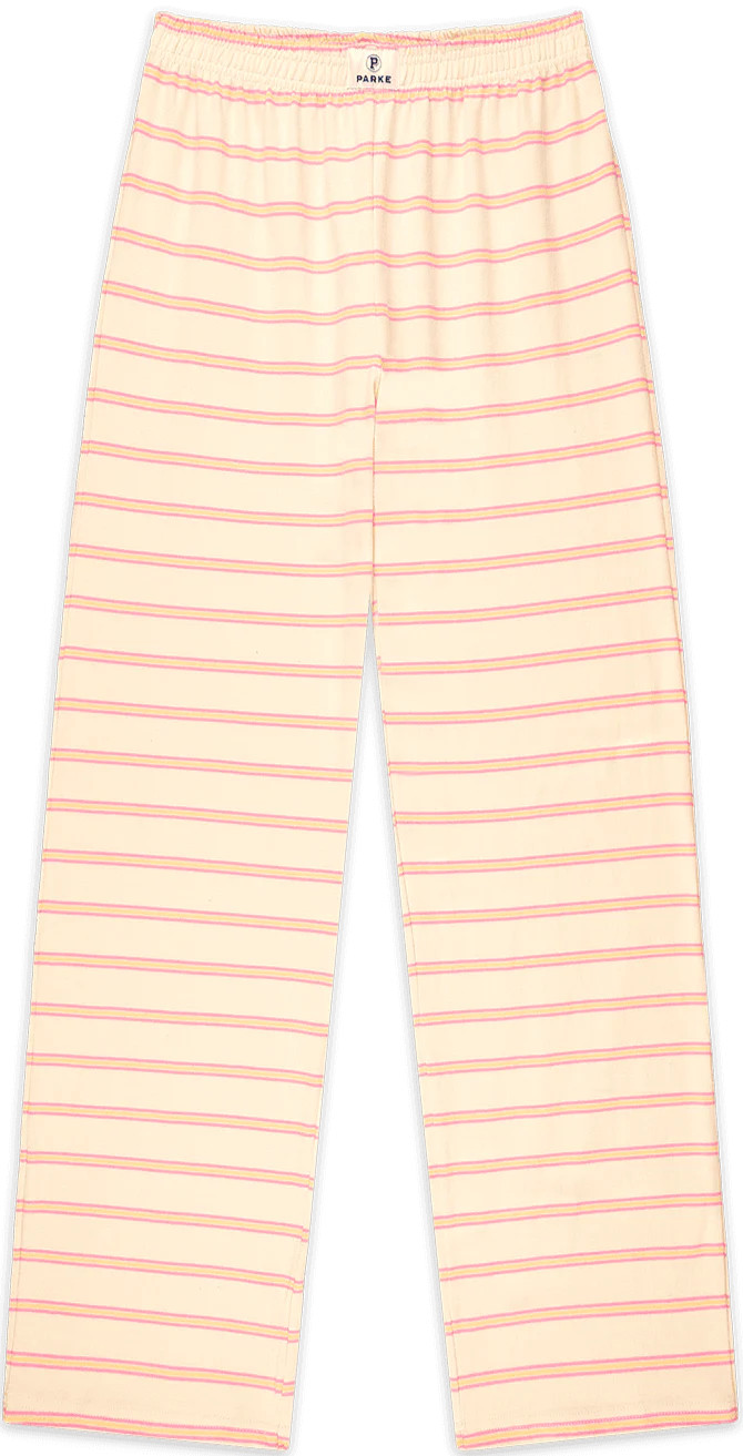 Striped Cotton Boxer Pants | Parke