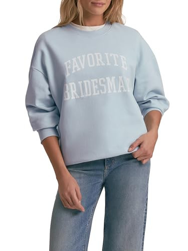 Favorite Daughter Women's The Favorite Bridesmaid Sweatshirt, Sky Blue | Amazon (US)