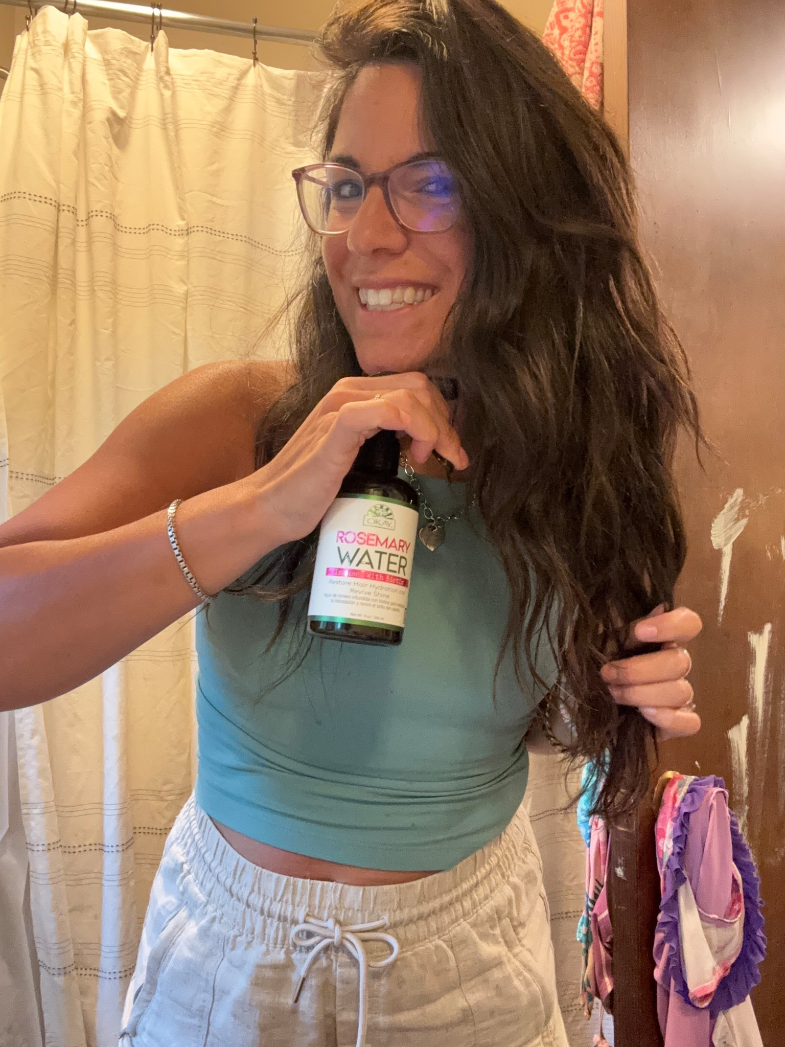 Love these products from OKAY pure Naturals. Rosemary is so good for you - I take it daily as a supplement but these are great for your hair health!! Check them out. They smell so fresh and leave your hair feeling great. Plus you’ll see all of the amazing benefits of rosemary for your scalp and softness of your hair  