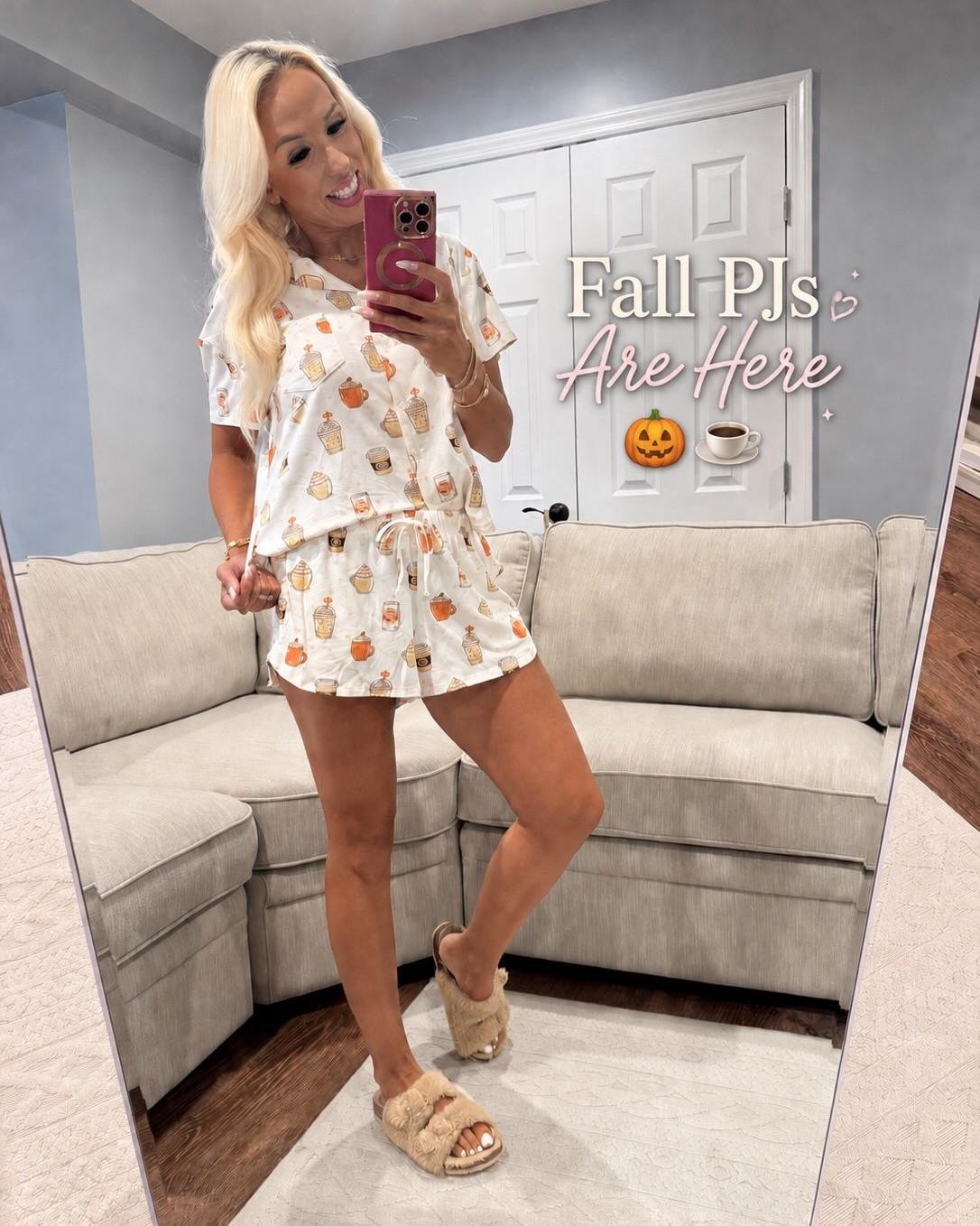 Fall PJs are officially here! 🎃☕️🩷
From cozy coffee prints to the cutest Halloween 👻 sets! I honestly can’t decide which pair is my favorite!
Which one would you choose??

#LTKmorningroutine #LTKstorytime #LTKSeasonal
