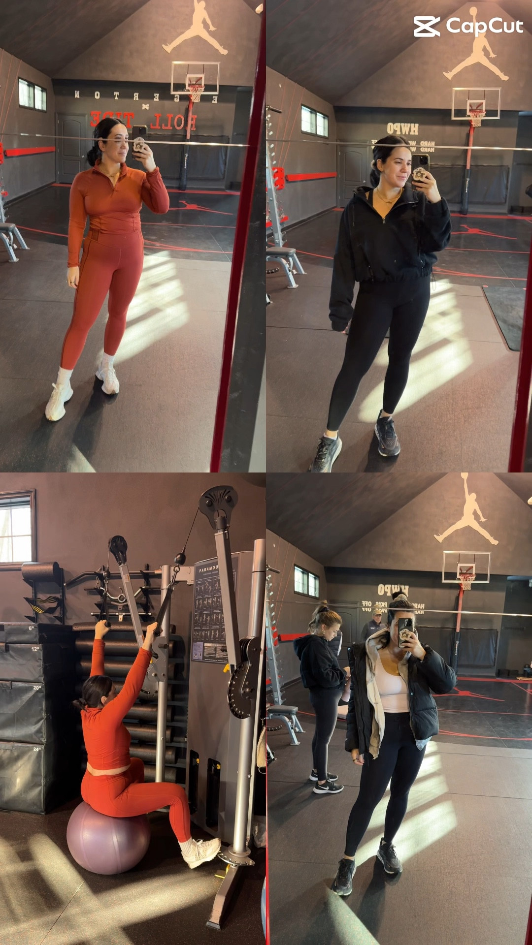 Workout outfits for the week!! Size M in most L in hoodies! 

#LTKMidsize #LTKFitness #LTKActive