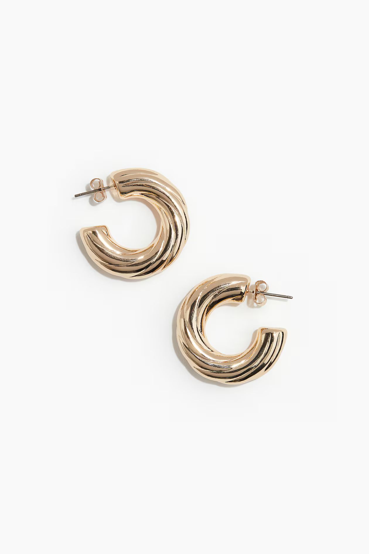 Twisted Hoop Earrings | H&M (US + CA)