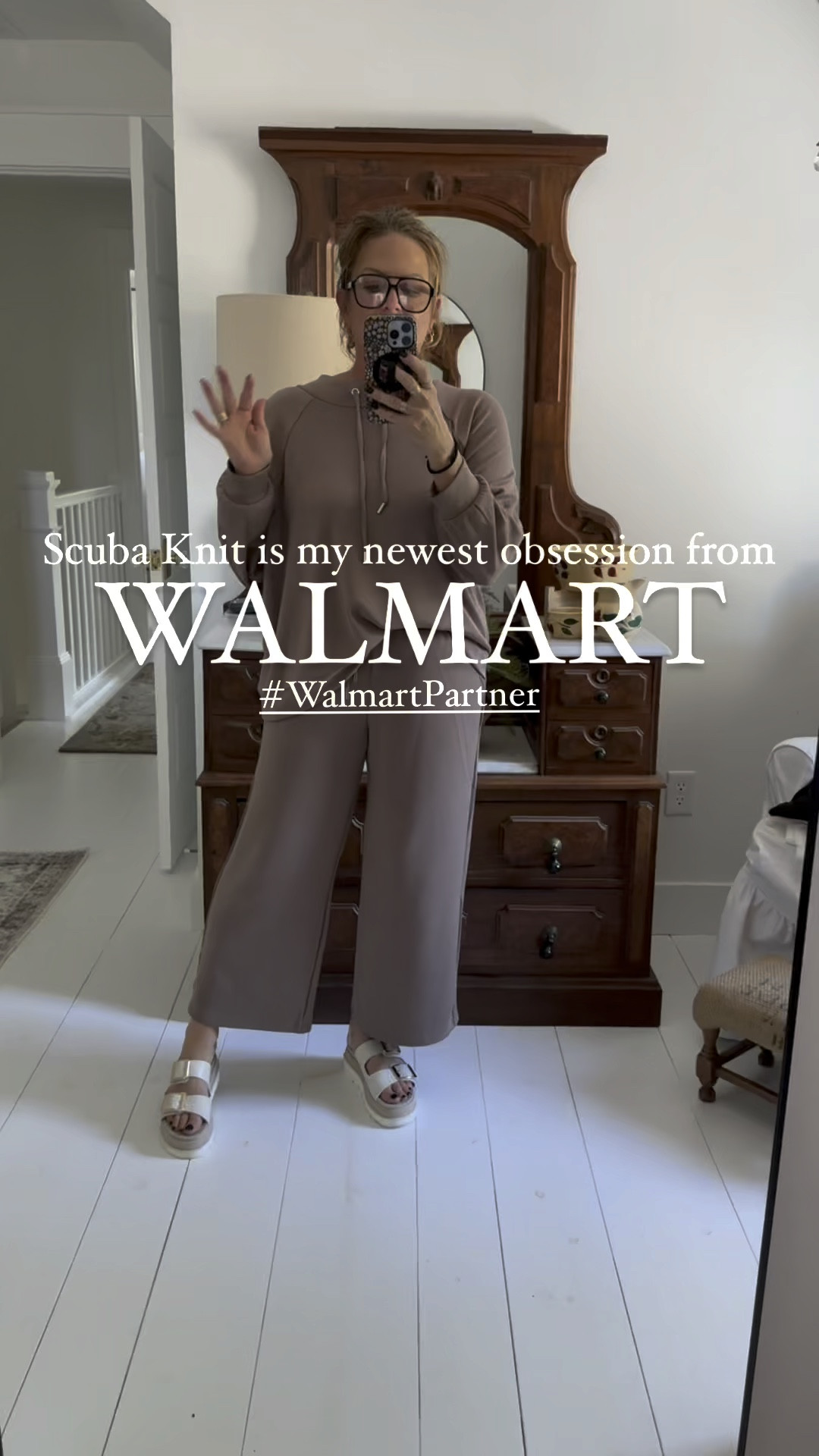 My newest obsession is the scuba knit items from @walmart. Budget friendly and lots of great colors. Comfy and cozy clothes. @walmartfashion #WalmartPartner #WalmartFashion 

#LTKMidsize #LTKOver40