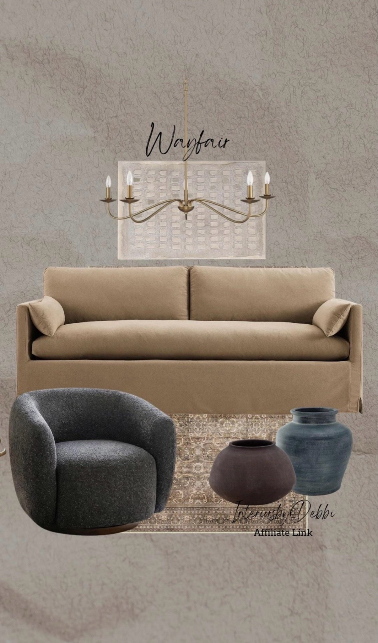 Wayfair Finds
Sofa, area rug, chandelier, accent chair, vases, transitional home, modern decor, amazon find, amazon home, target home decor, mcgee and co, studio mcgee, amazon must have, pottery. barn, Walmart finds, affordable decor, home styling, budget friendly, accessories, neutral decor, home finds, buy new arrival, coming soon, sale alert, high end look for less, Amazon favorites, Target finds, cozy, modern, earthy, transitional, luxe, romantic, home decor, budget friendly decor #wayfair

#LTKSeasonal #LTKHome