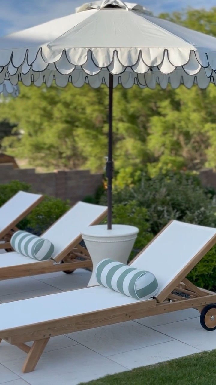 Truly the best umbrella stands / tables! Heavy and sturdy (you can add sand to weigh them down) and the prettiest design too. Use code FG25AP to save 25% off and get free shipping through 4/21!! 

#LTKSeasonal #LTKHome