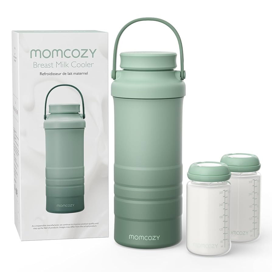 Momcozy 22oz Portable Breast Milk Cooler for Outdoor, Life Saver with 360° Total Cooling for 24 ... | Amazon (US)
